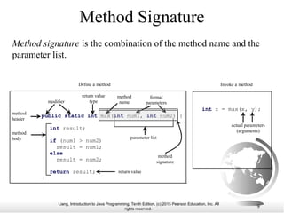 methods in java with different types of examples .ppt