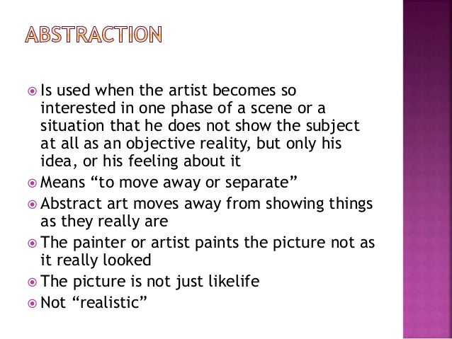 Methods of Art Production and Presentation