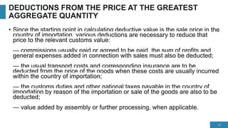 METHODS-OF-VALUATION1.pptx specifically covers customs administration ...