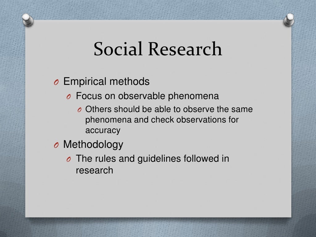 critically evaluate the scientific methods of social science research