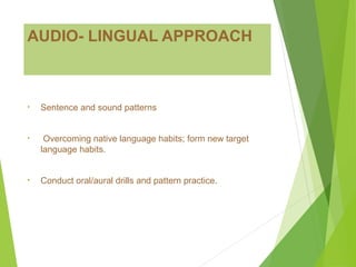 English Language Teaching Methods | PPT