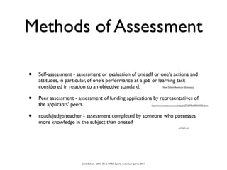 Methods of Assesment | ZIP