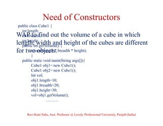 Methods and constructors | PPT
