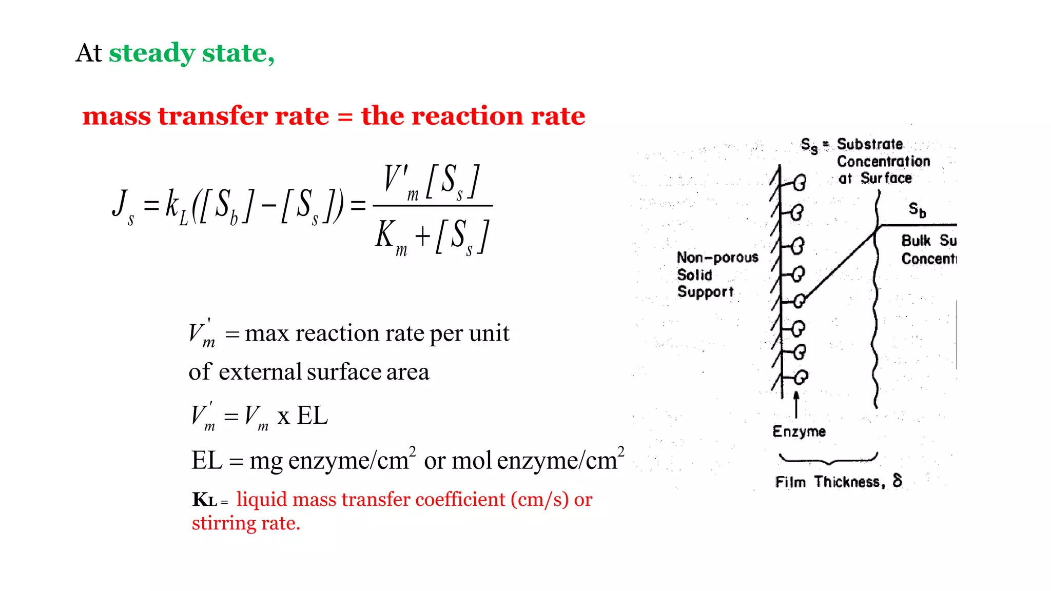 Methods of enzyme immobilization and its effect on mass transfer | PPTX