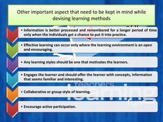Methods and Function of Effective Learning | PPTX