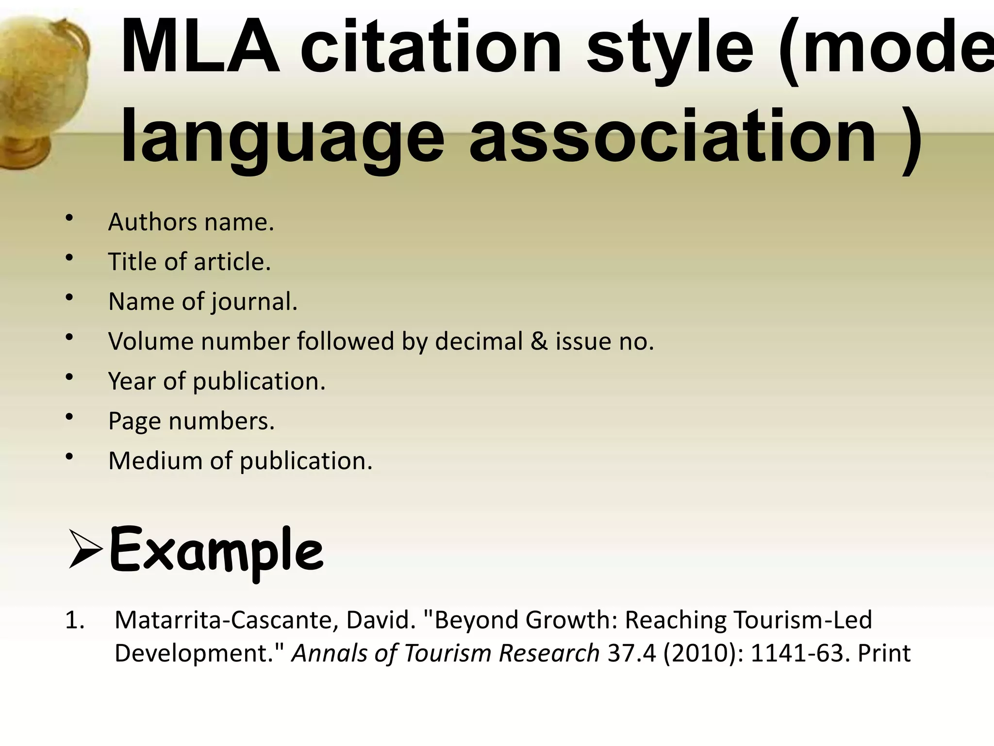 Methods and styles of bibliography