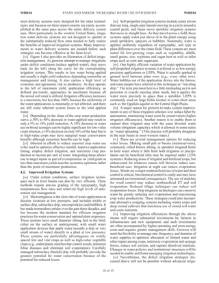 Methods and technologies to improve efficiency of water use | PDF