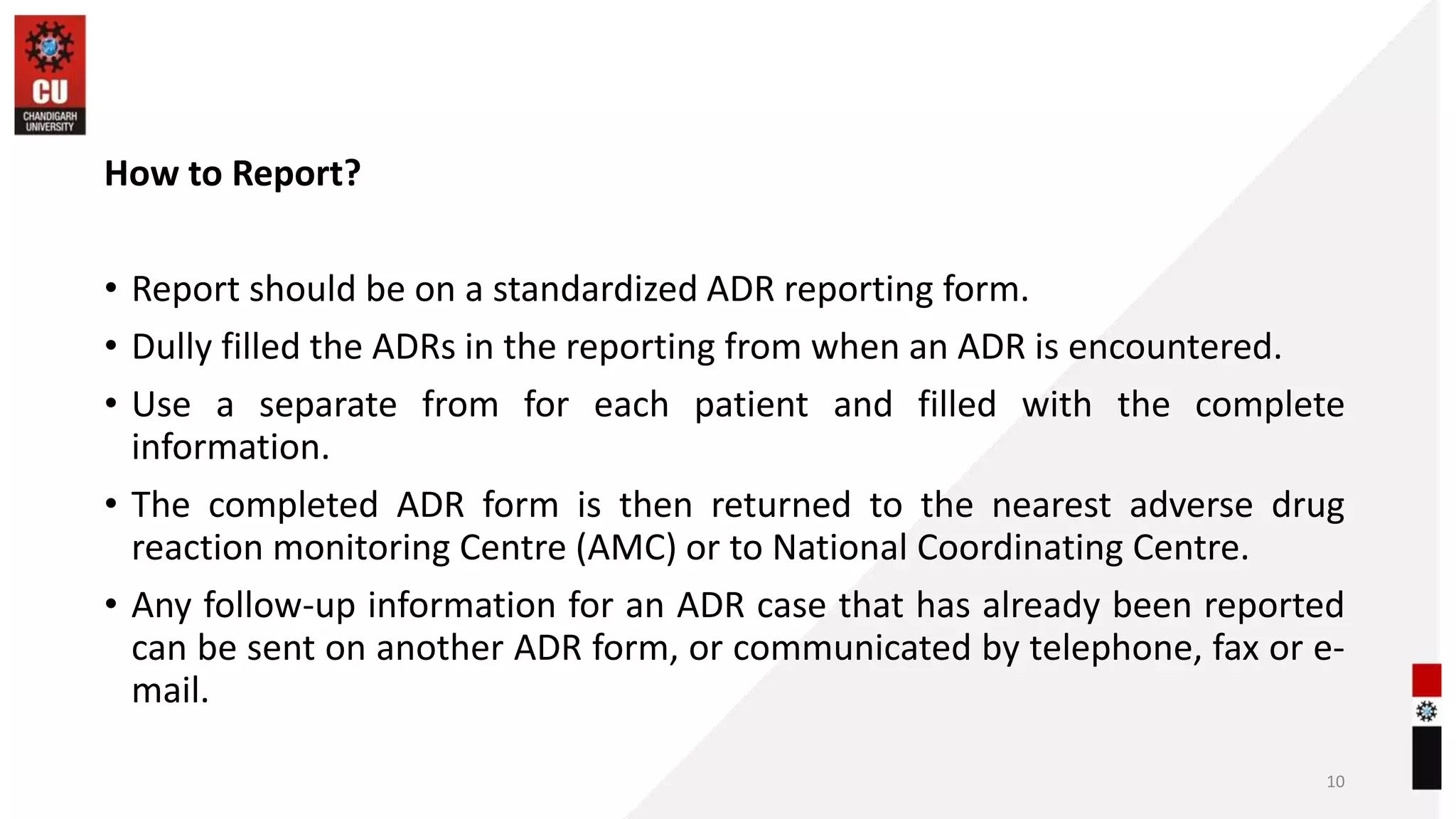Methods and Tools for ADR Reporting.pptx | Pharmaceutical Industry ...