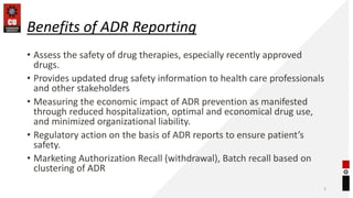 Methods and Tools for ADR Reporting.pptx | Pharmaceutical Industry ...