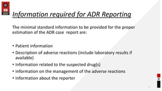 Methods and Tools for ADR Reporting.pptx | Pharmaceutical Industry ...