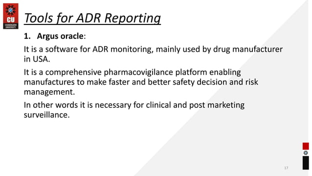 Methods and Tools for ADR Reporting.pptx