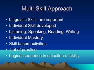 Methodsapproachesandtechniquesofteachingenglish 120908094302-phpapp02 | PDF