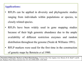 Methods for characterization of animal genomes(snp,str,qtl,rflp,rapd ...