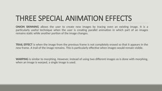 Comprehensive Methods for Creating 2D and 3D Animation Techniques | PPTX