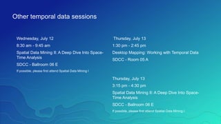 Methods for Mapping Temporal Data | PPTX