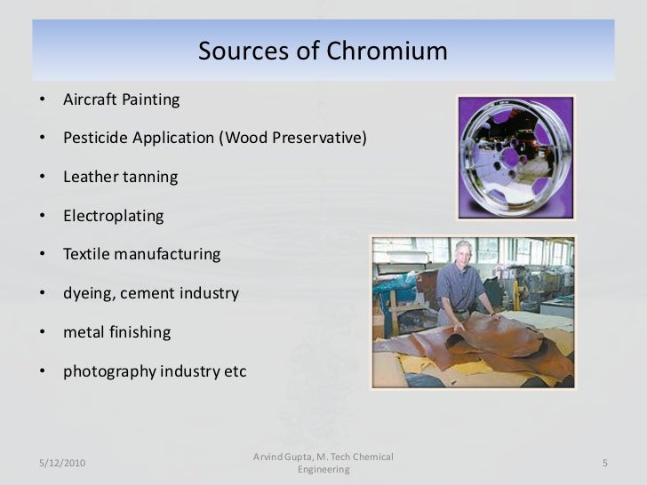 chromium removal