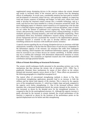 Methods for seismic retrofitting of structures comments | PDF