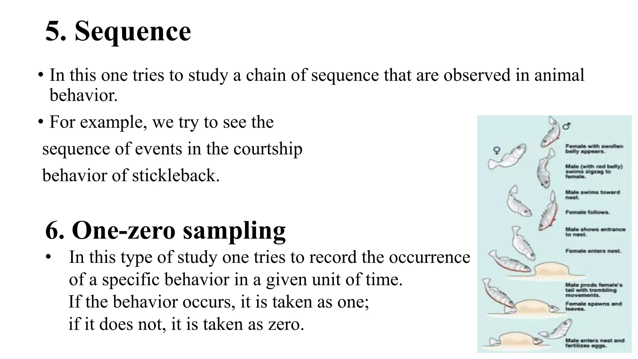 Methods for studying behaviour | PPTX