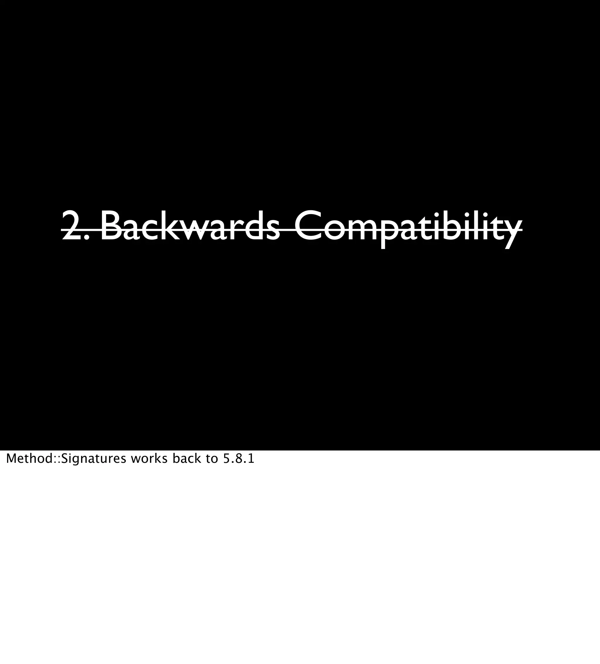 Method::Signatures