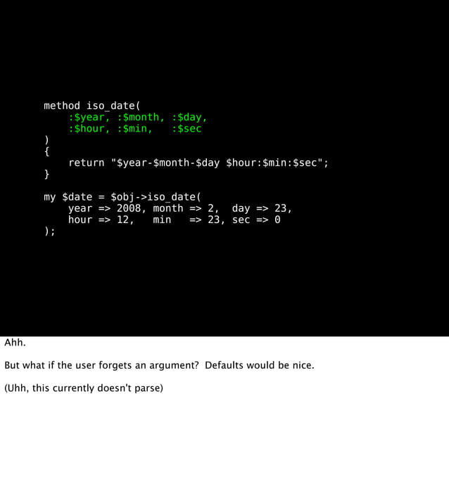 Method::Signatures | PDF