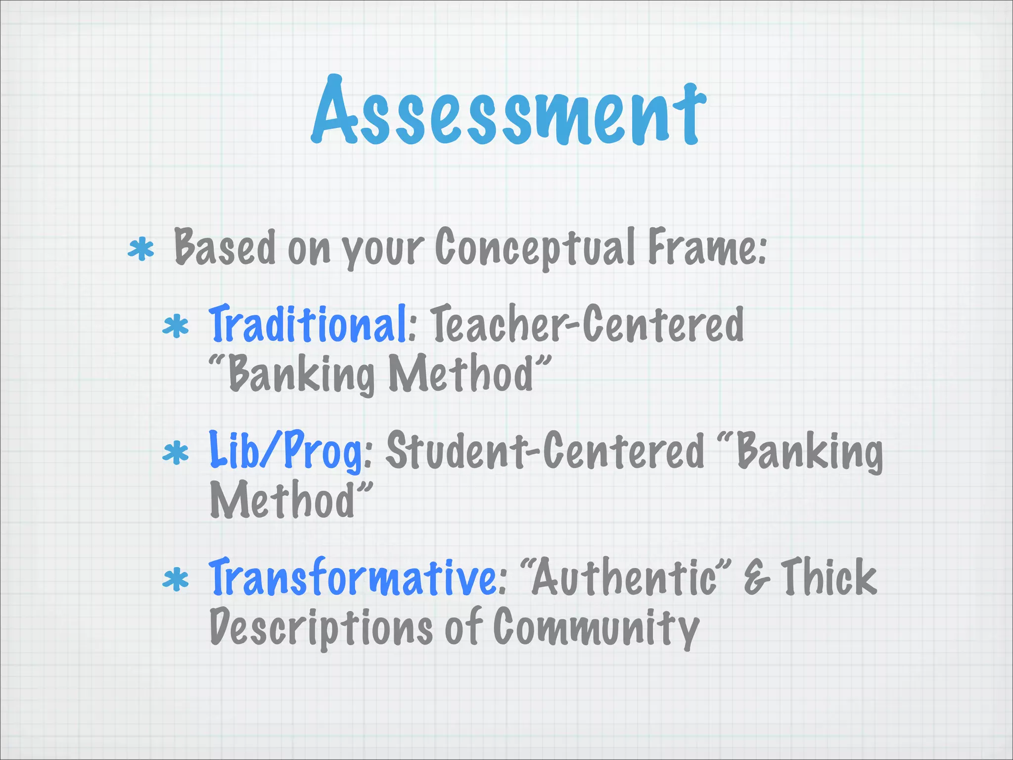 Transformative Teaching Methods
