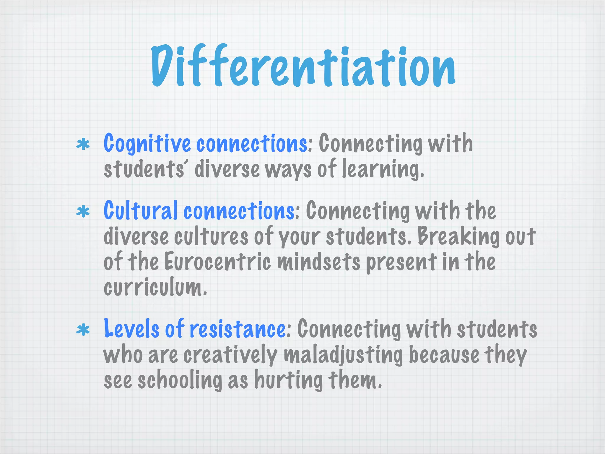 Transformative Teaching Methods