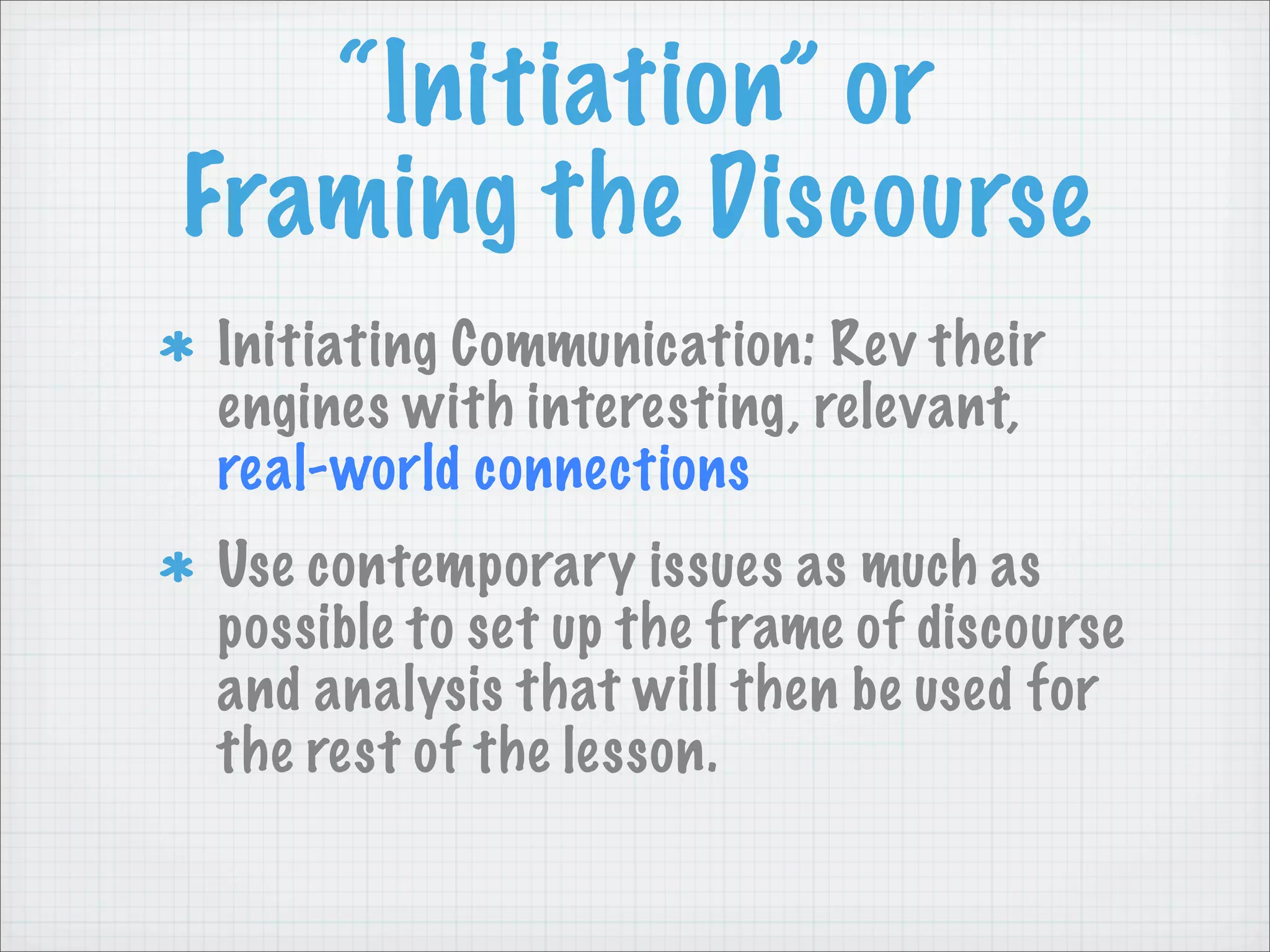 Transformative Teaching Methods