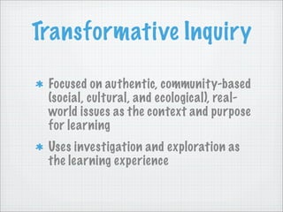 Transformative Teaching Methods | PDF