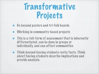 Transformative Teaching Methods | PDF
