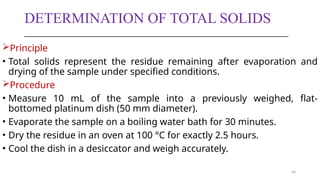 Total Solids Methods Methods of analysis for beer and vinegar.pptx