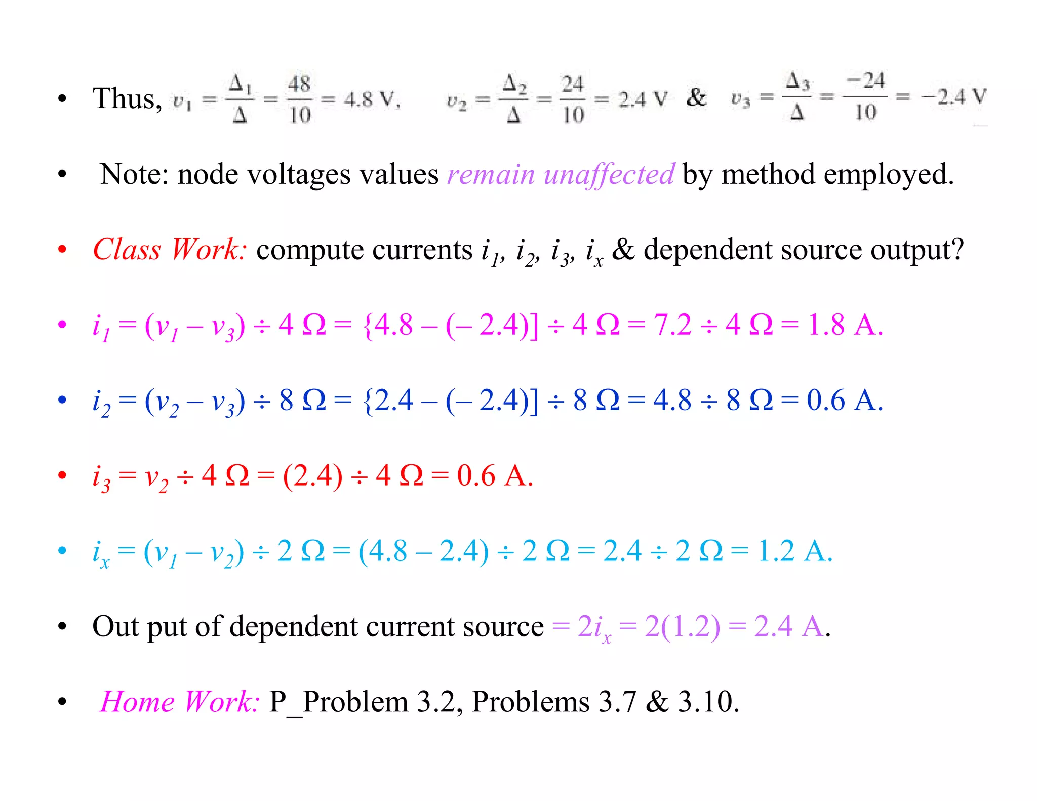 Methods of analysis linear circuit analysis | PDF