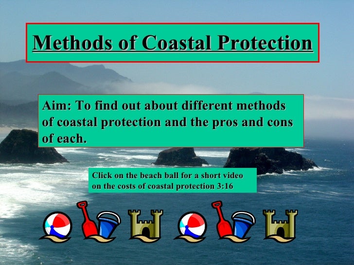 Methods Of Coastal Protection