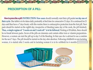 PRESCRIPTION OF A PILL-
 
