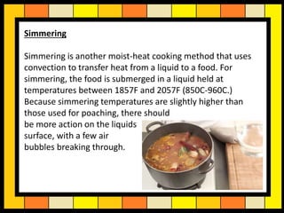Methods of cooking | PPTX