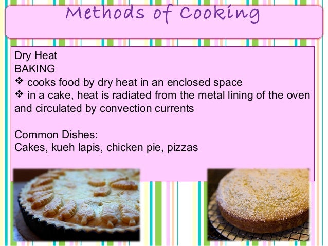 Methods of cooking ppt