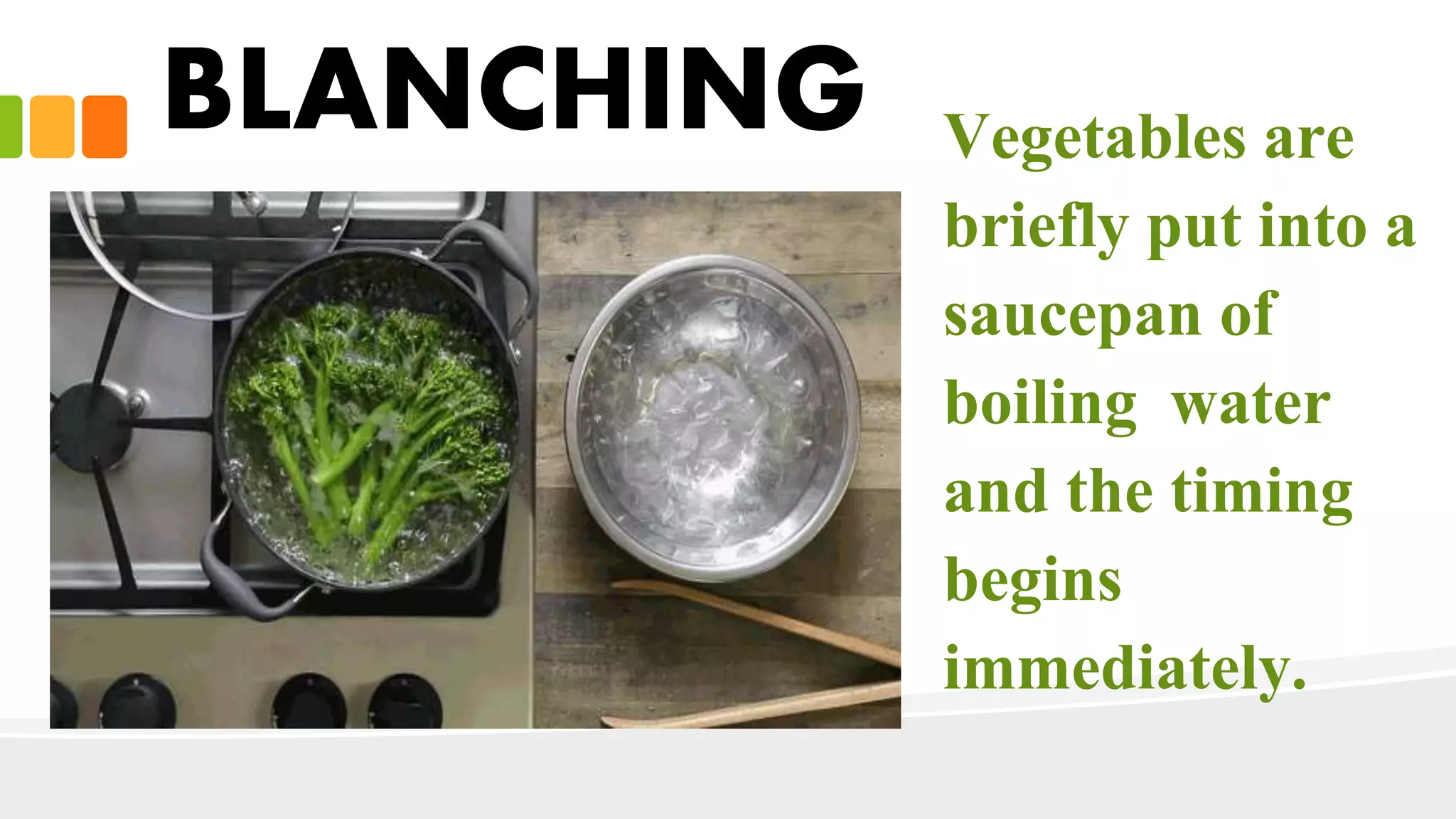 Methods of cooking vegetables | PPTX