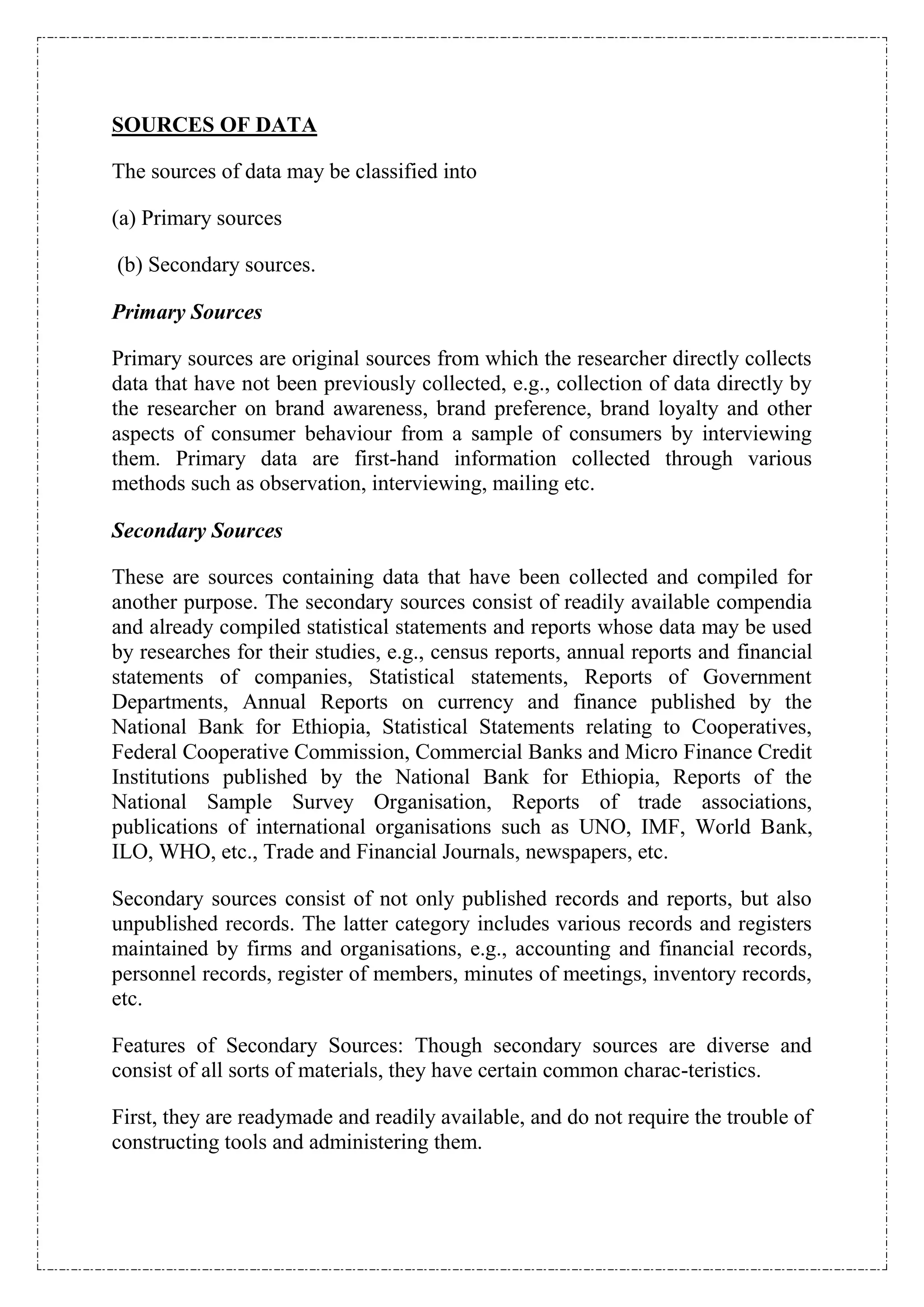 Methods of data collection | DOCX