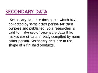 Methods of data collection | PPTX