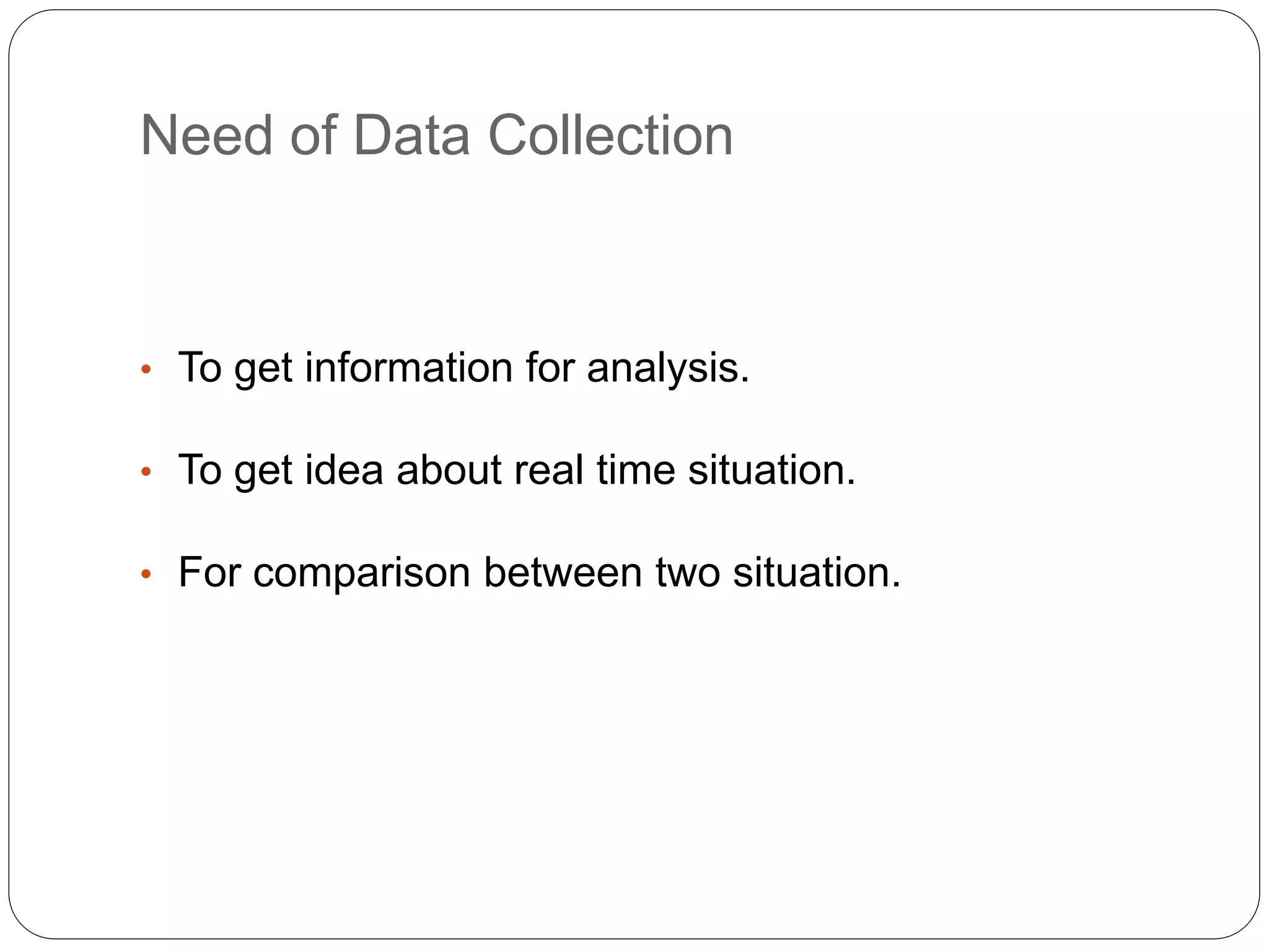 Methods of data collection | PPTX | Databases | Computer Software and ...
