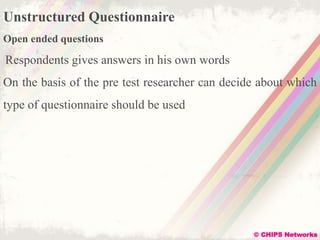 Methods of data collection | PPSX