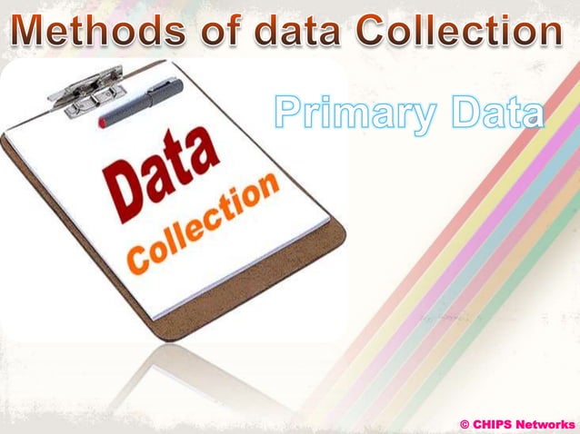 Methods of data collection | PPSX