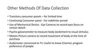 Methods of data collection | PPTX | Science
