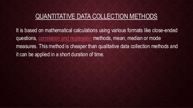 Methods of data collection | PPT