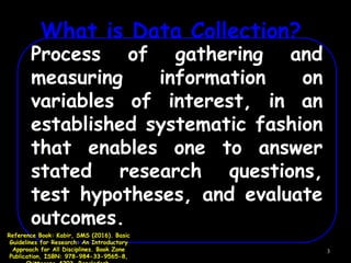 Comprehensive Data Methods Comprehensive Methods of Data Collection for Research | PPT