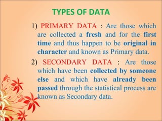 Methods of data collection | PPT