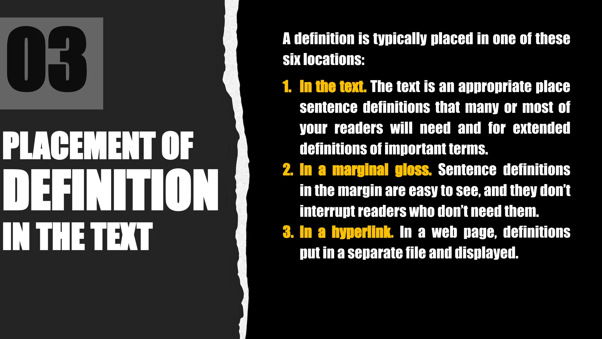 OUR DEFINITION MEANING visual data 5