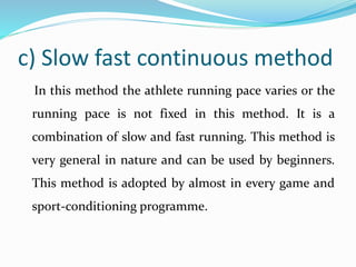 Methods of endurance | PPTX