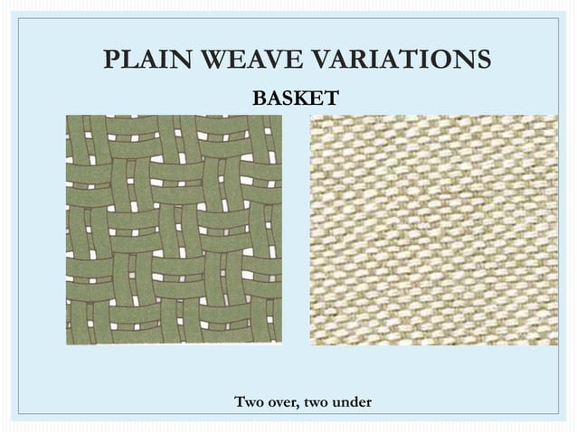 Methods of Fabric Construction | PPTX