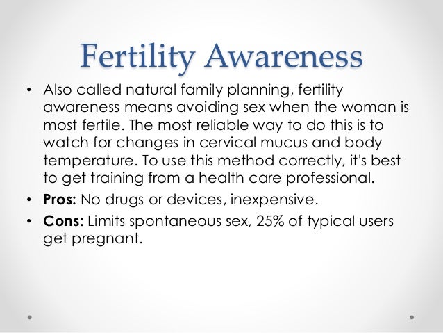 Best family planning options