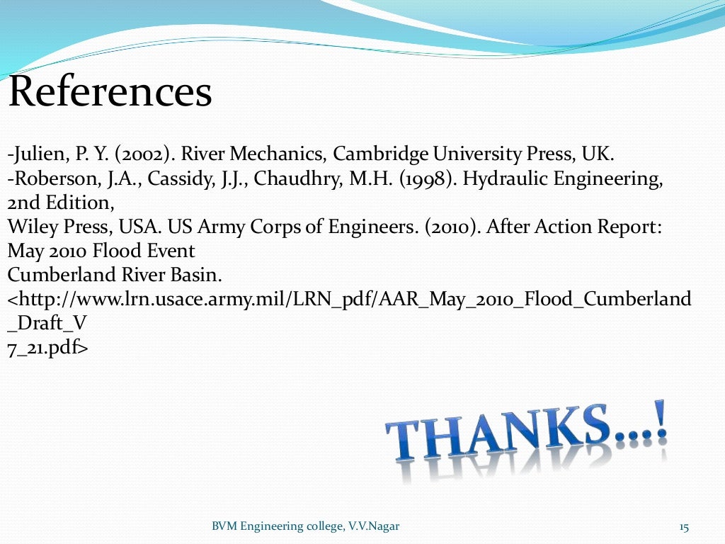 Methods Of Flood Control